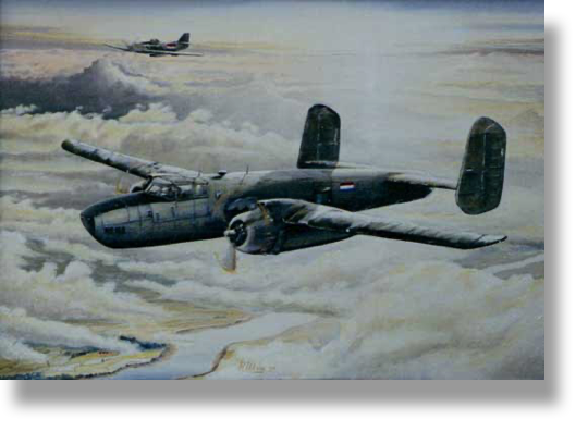 Commissoned work
B25 Mitchell Cargo Dutch air force
Oil on Canvas
60 x 40 cm